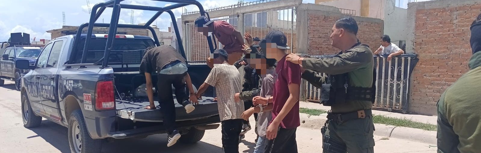 Cae una pandilla en Villas el Manantial; la mayoría son menores de edad