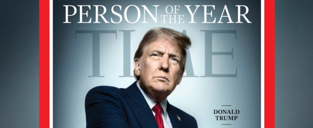 Trump es nombrado Persona del Año 2024 por la revista Time