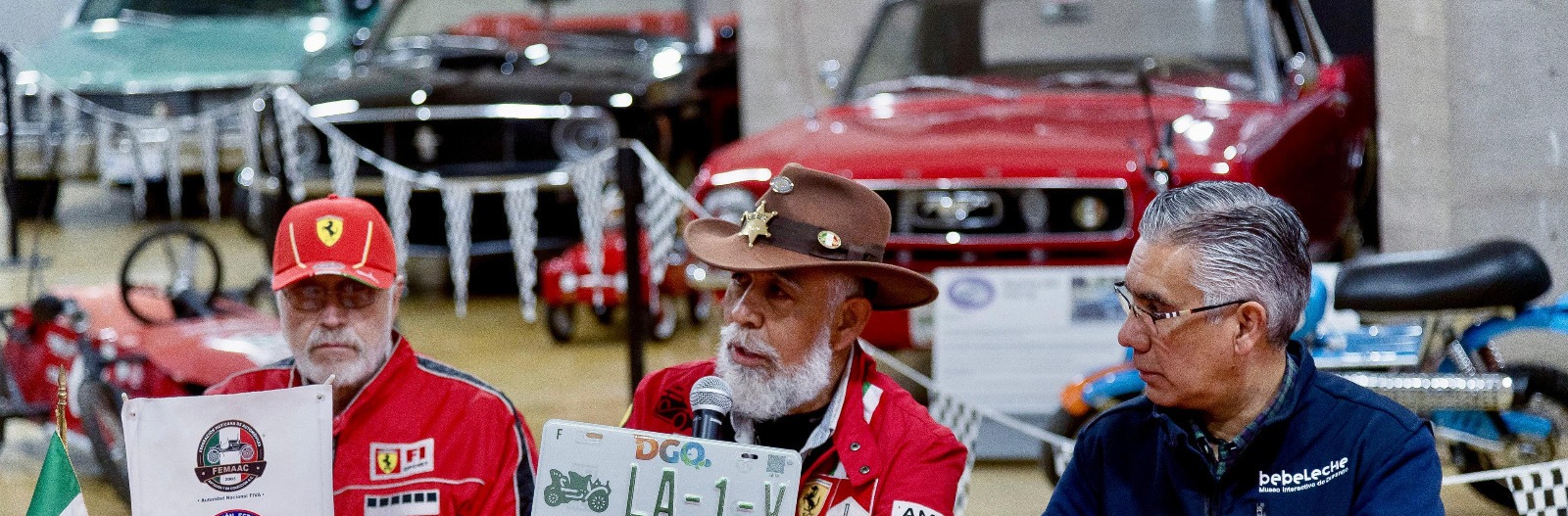 Exposición de autos antiguos y de colección llega al Museo Bebeleche