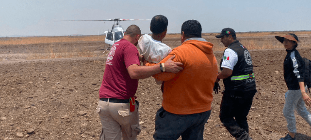Rescatan con vida a duranguense que tenía días desaparecido