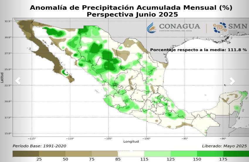 Durango espera lluvias normales este verano tras años de sequía