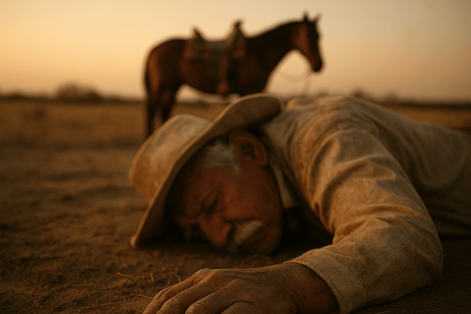 Don Bartolomé muere tras luchar varios días en el hospital luego de caer de su caballo