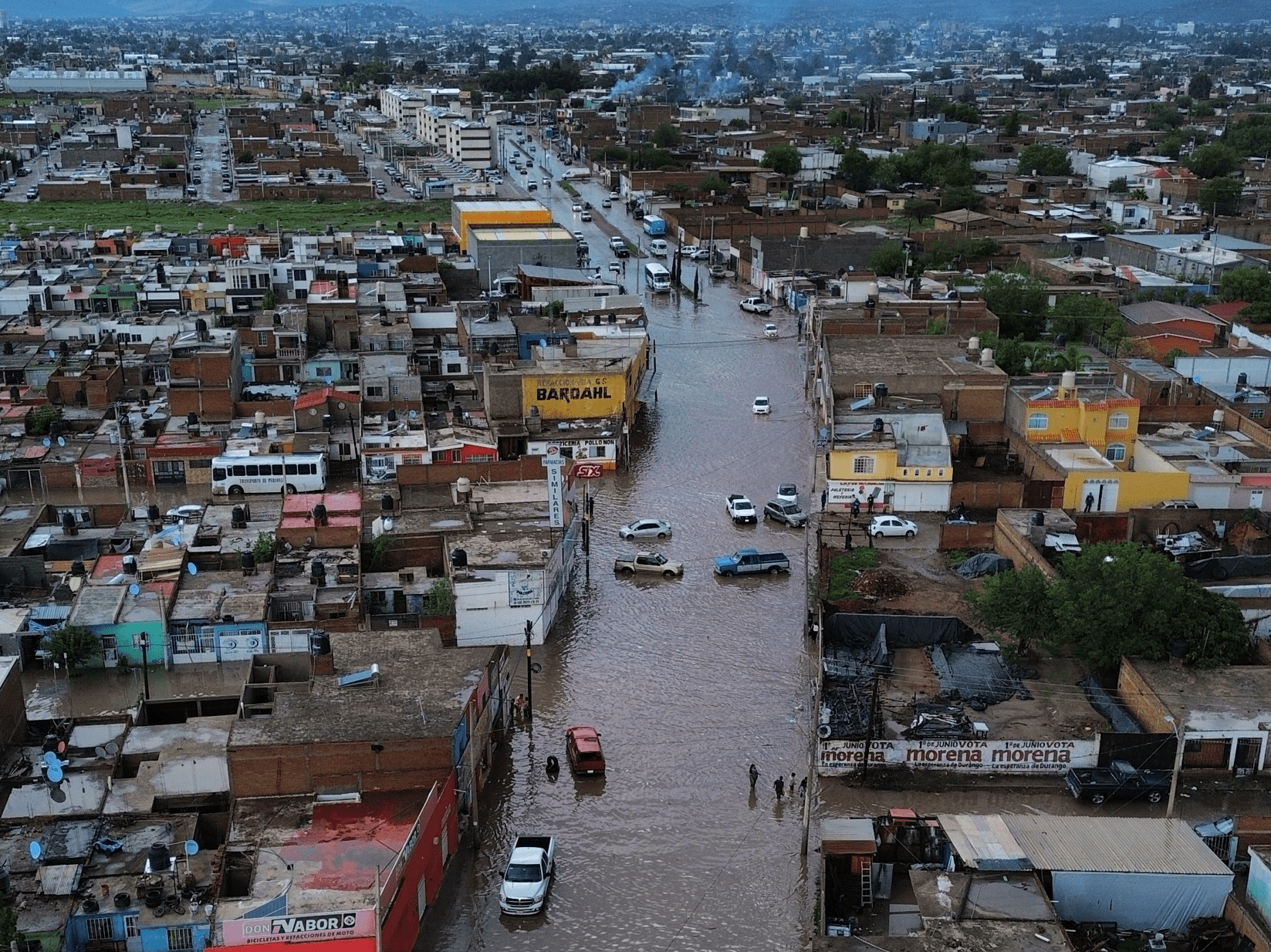 Llueve como no lo había hecho en años; Gobierno del Estado atiende afectaciones