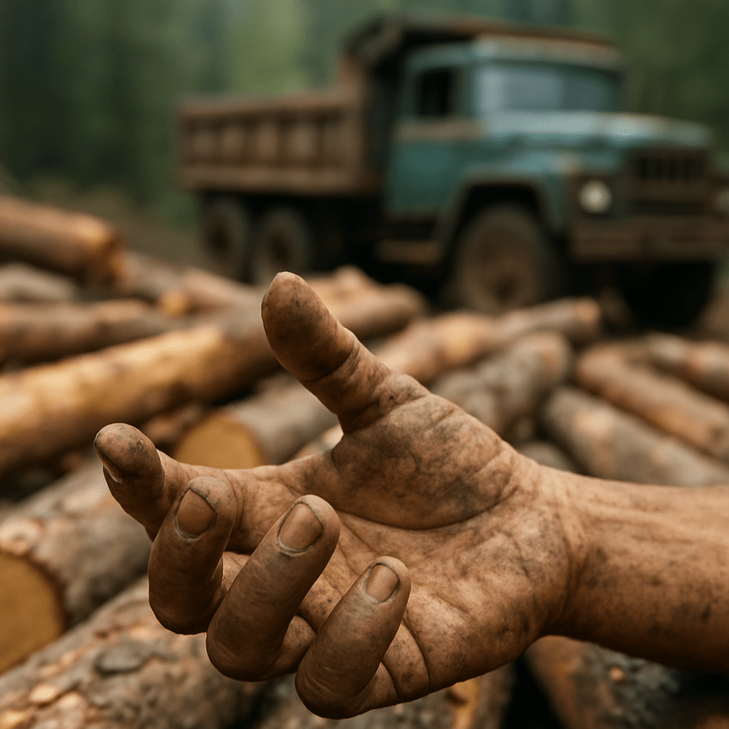 Muere trabajador aplastado por troncos en un aserradero de San Dimas