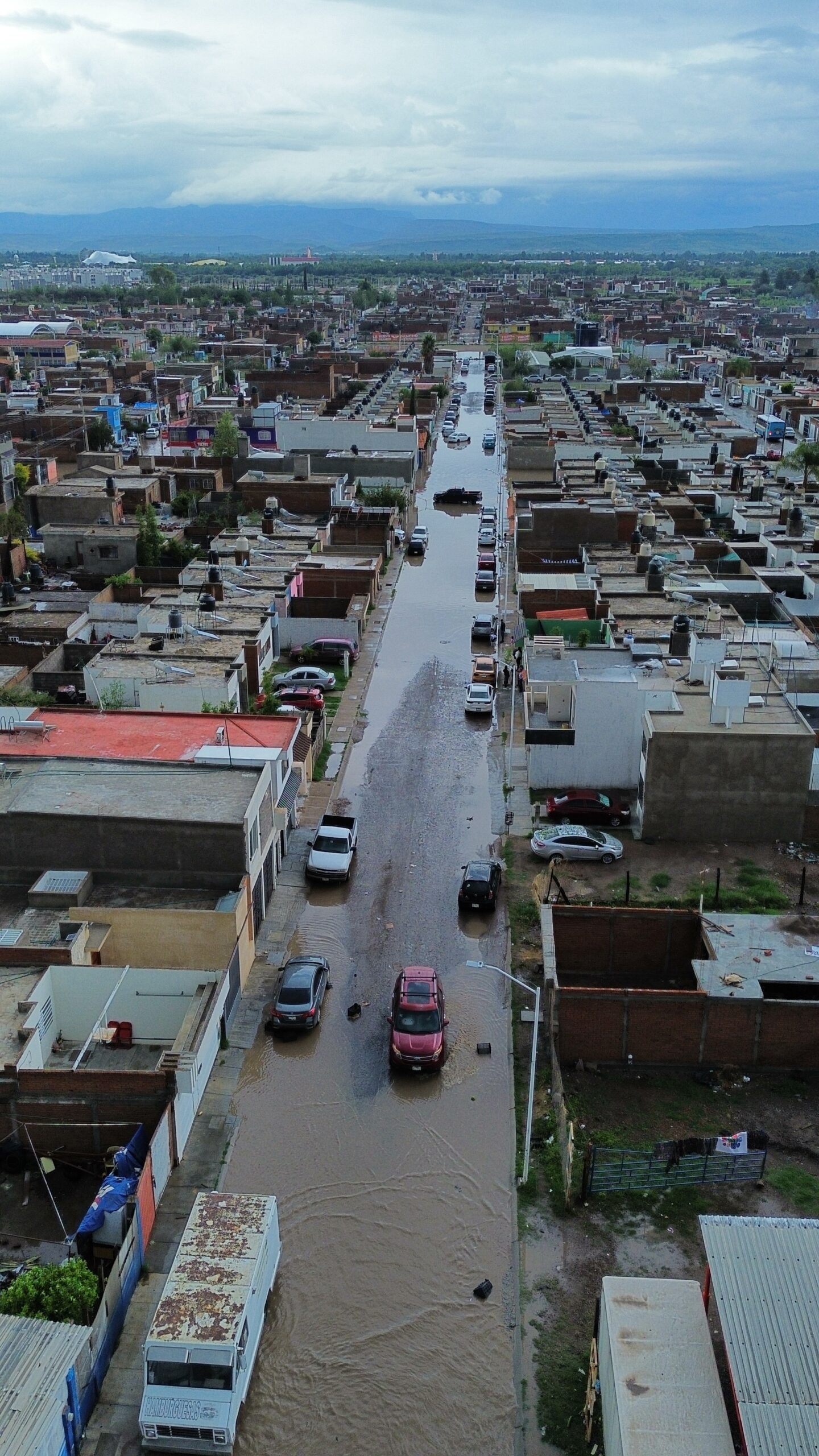 En solo 12 horas llovió más de la mitad de lo que cae en todo un mes en Durango