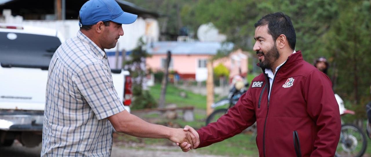 Diputado y alcalde electo visitan comunidades de Tepehuanes