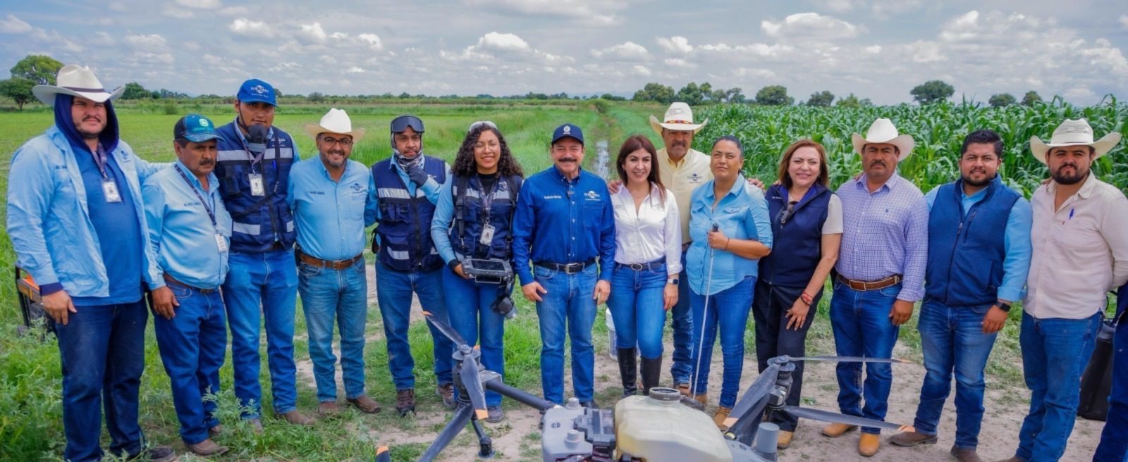 Municipio ofrece servicio de dron gratis para combatir plagas en los cultivos