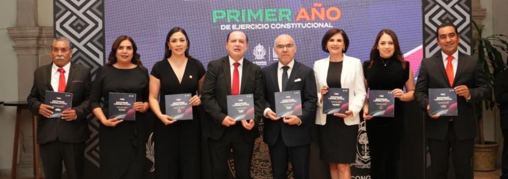 Diputados del PRI presentan su primer Informe Legislativo