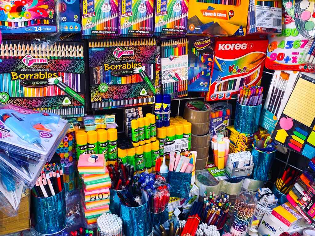 Útiles escolares costarán hasta 4 mil pesos por niño