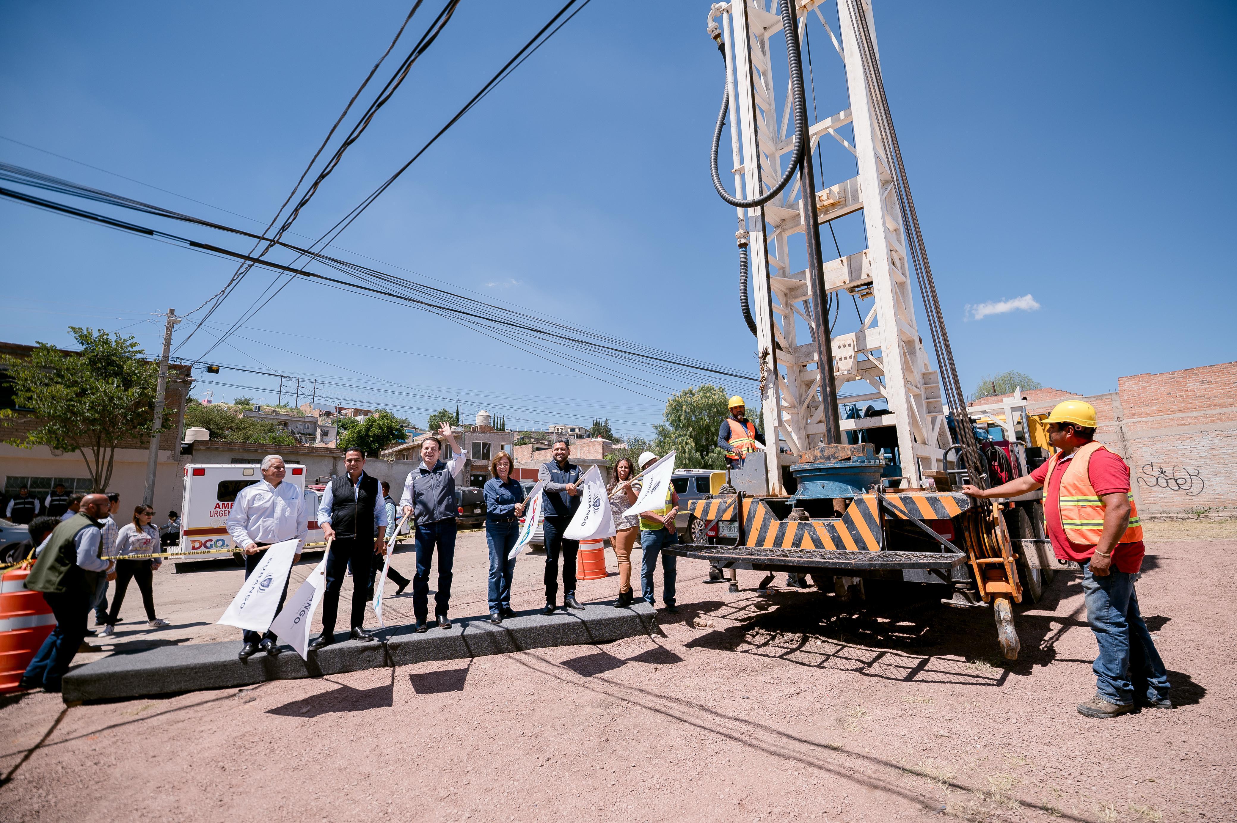 Construyen sistema hidráulico para ocho colonias; beneficiará a 40 mil personas