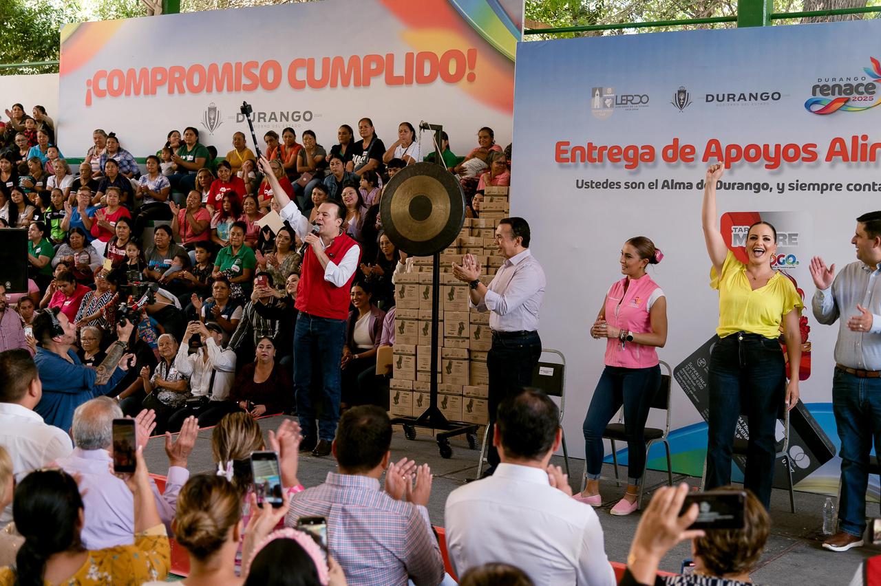 Entregan en Lerdo más de 2 mil apoyos de la Tarjeta Madre