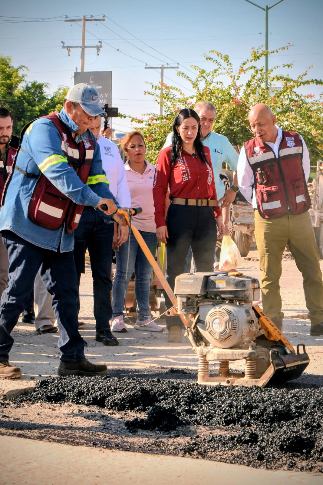 Betzabé arranca la transformación vial de Gómez Palacio