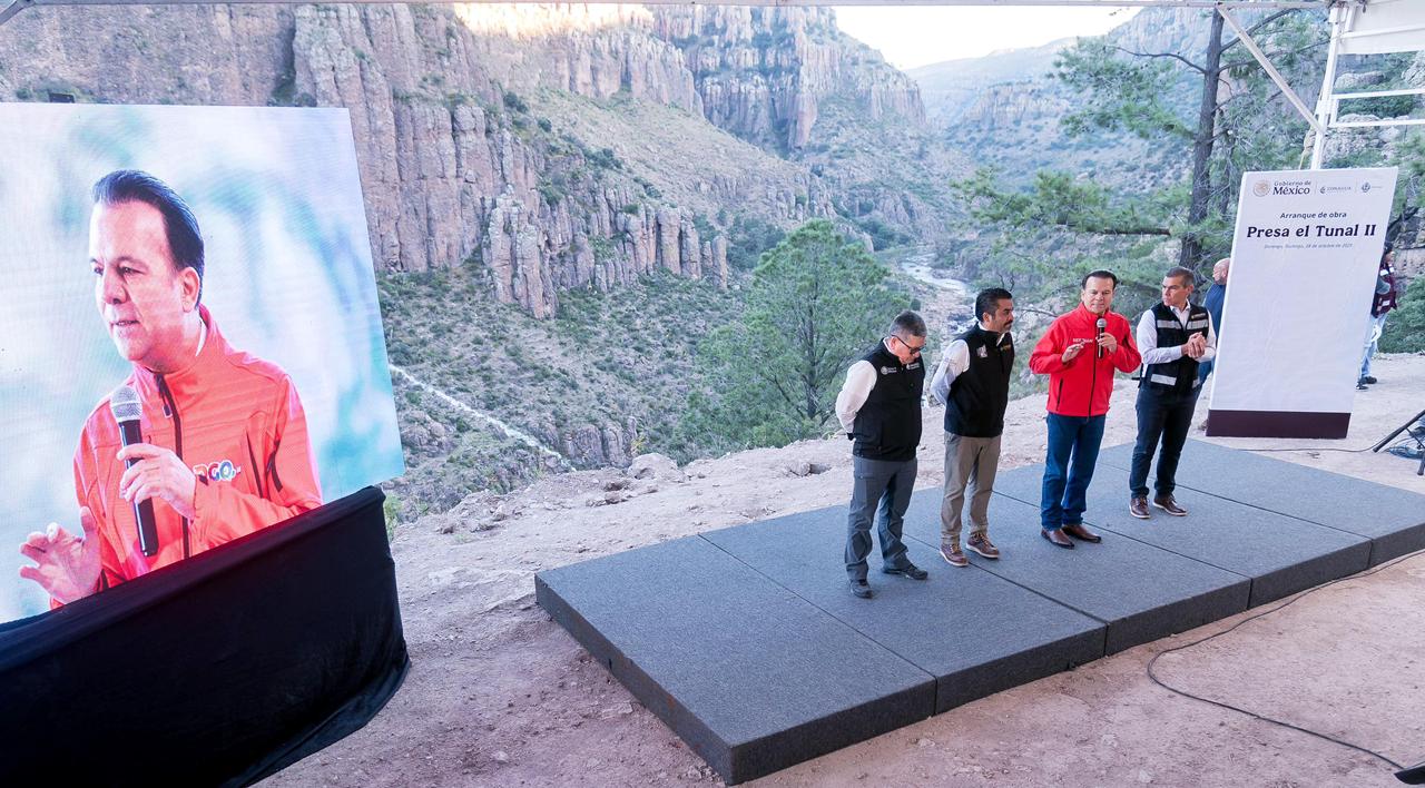 La Presa Tunal II garantizará agua limpia a Durango por los próximos 50 años