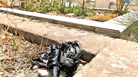 Vigilan con dron el Panteón de Oriente para evitar rituales y brujería