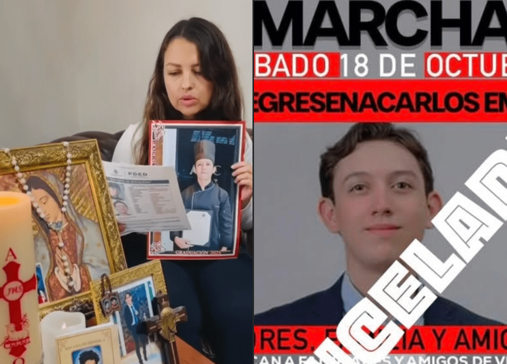 Por inseguridad, cancelan marcha para exigir la aparición de Carlos Emilio en Mazatlán