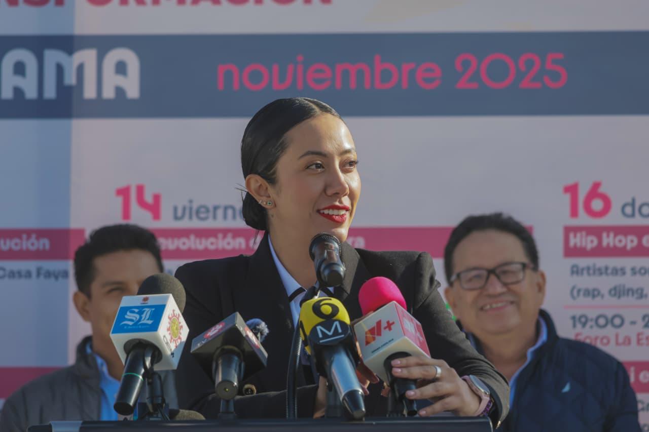 Invita Betzabé Martínez a disfrutar el Festival de la Revolución