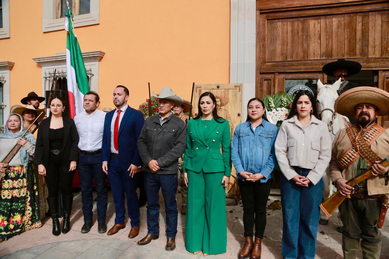 CNC y Unidad Revolucionaria conmemoran el 115 aniversario de la Revolución Mexicana