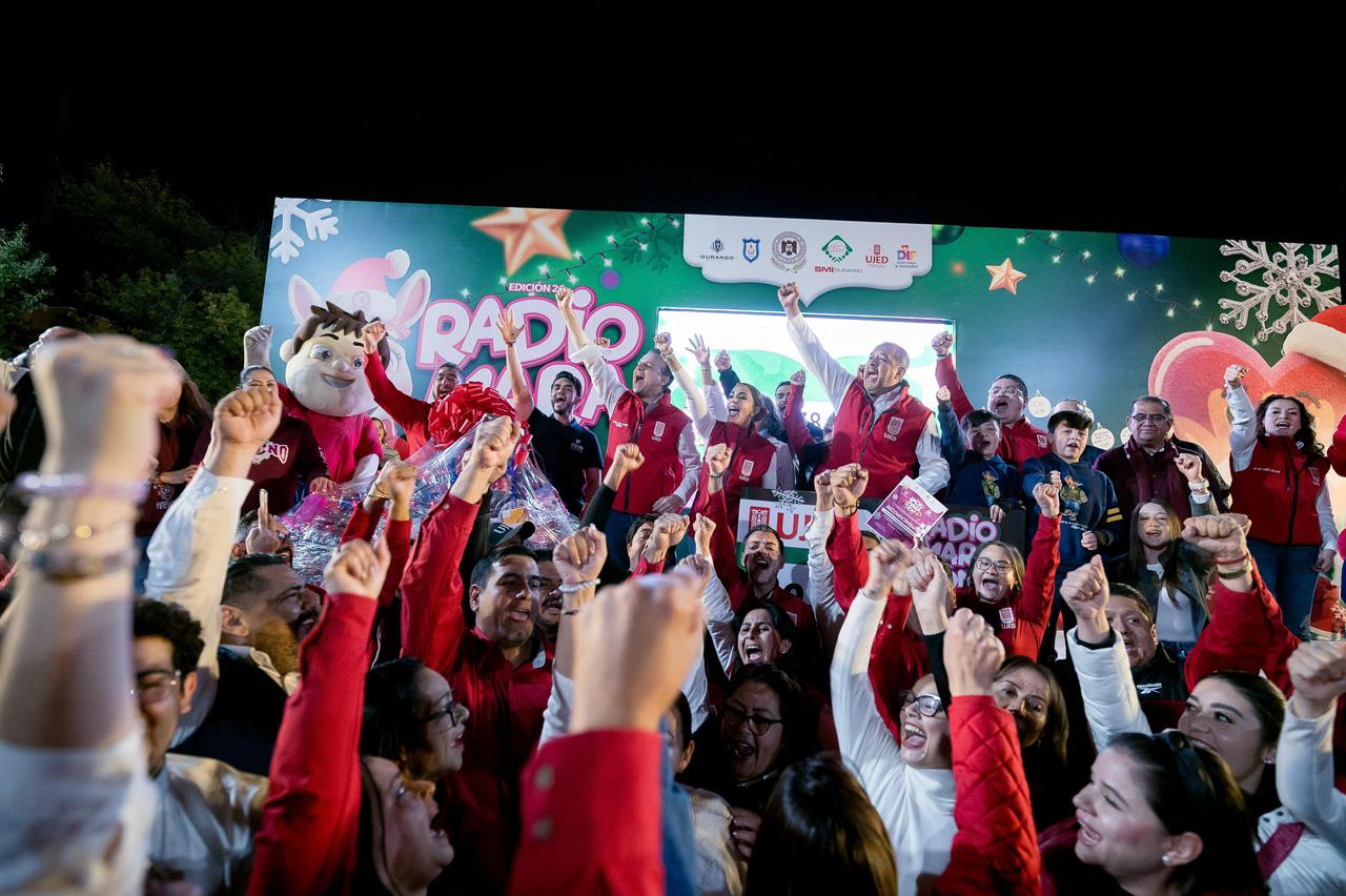 Radio Maratón 2025 supera la meta y reúne más de 260 mil juguetes