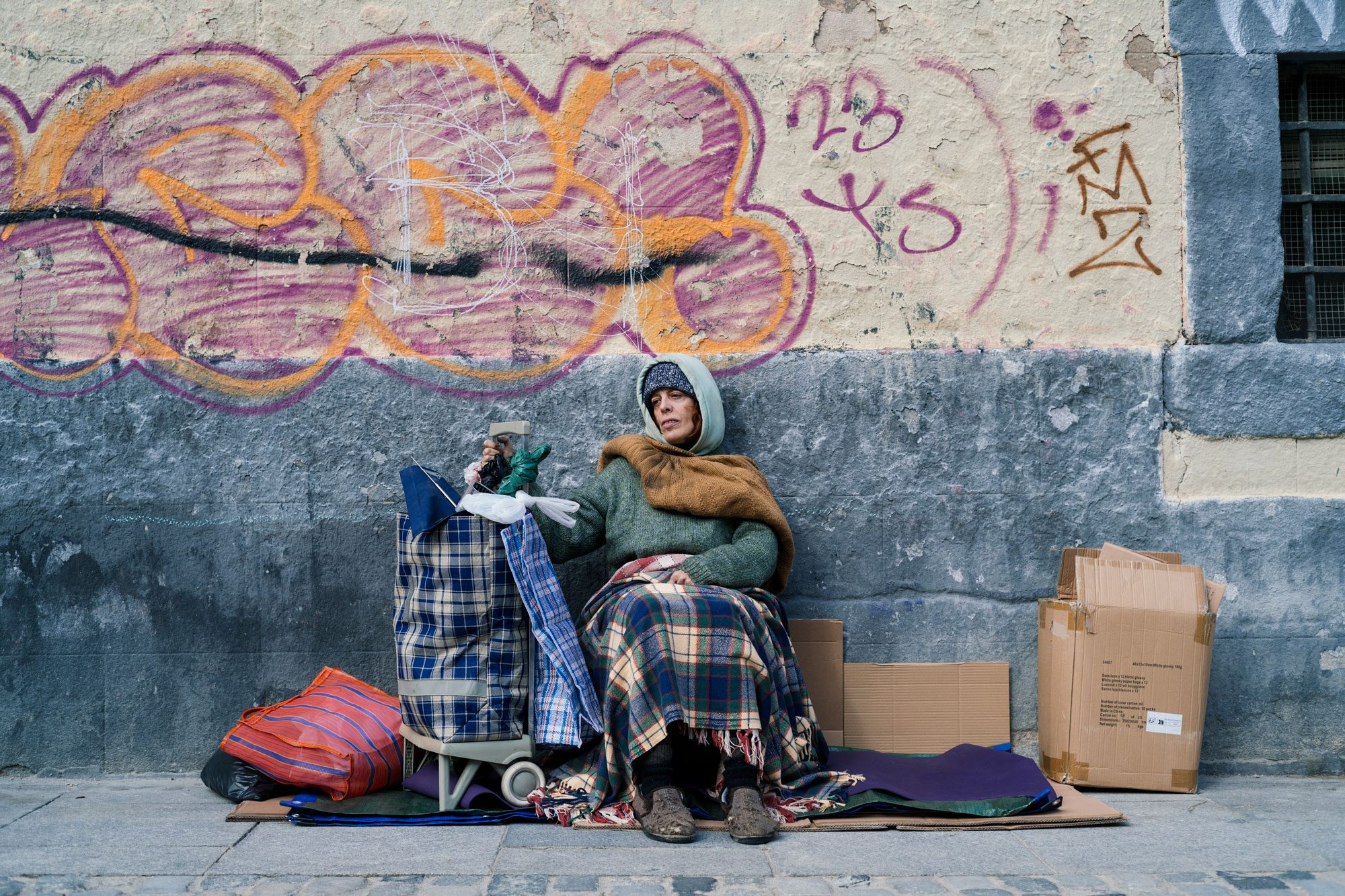 Personas de la calle dicen no a los albergues