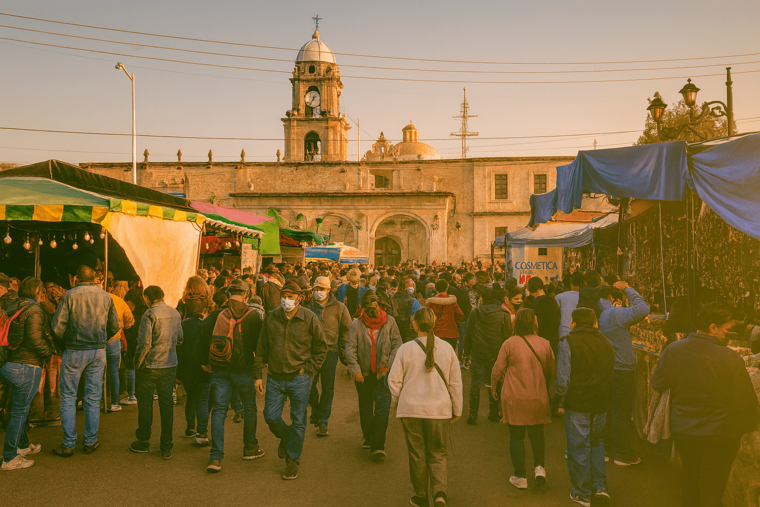 Todo listo para la romería del 12 de diciembre