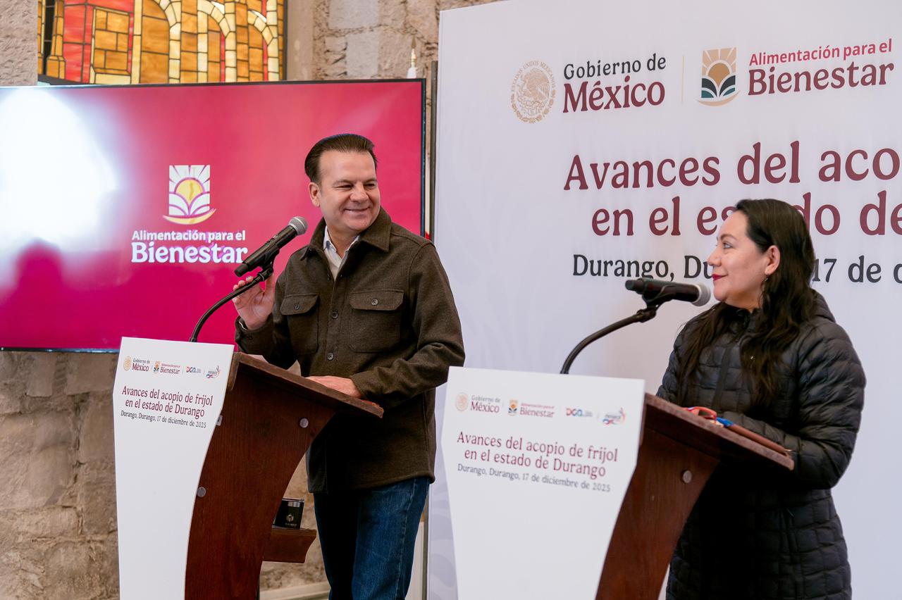 Durango asegura comercialización de frijol con apoyo federal y estatal