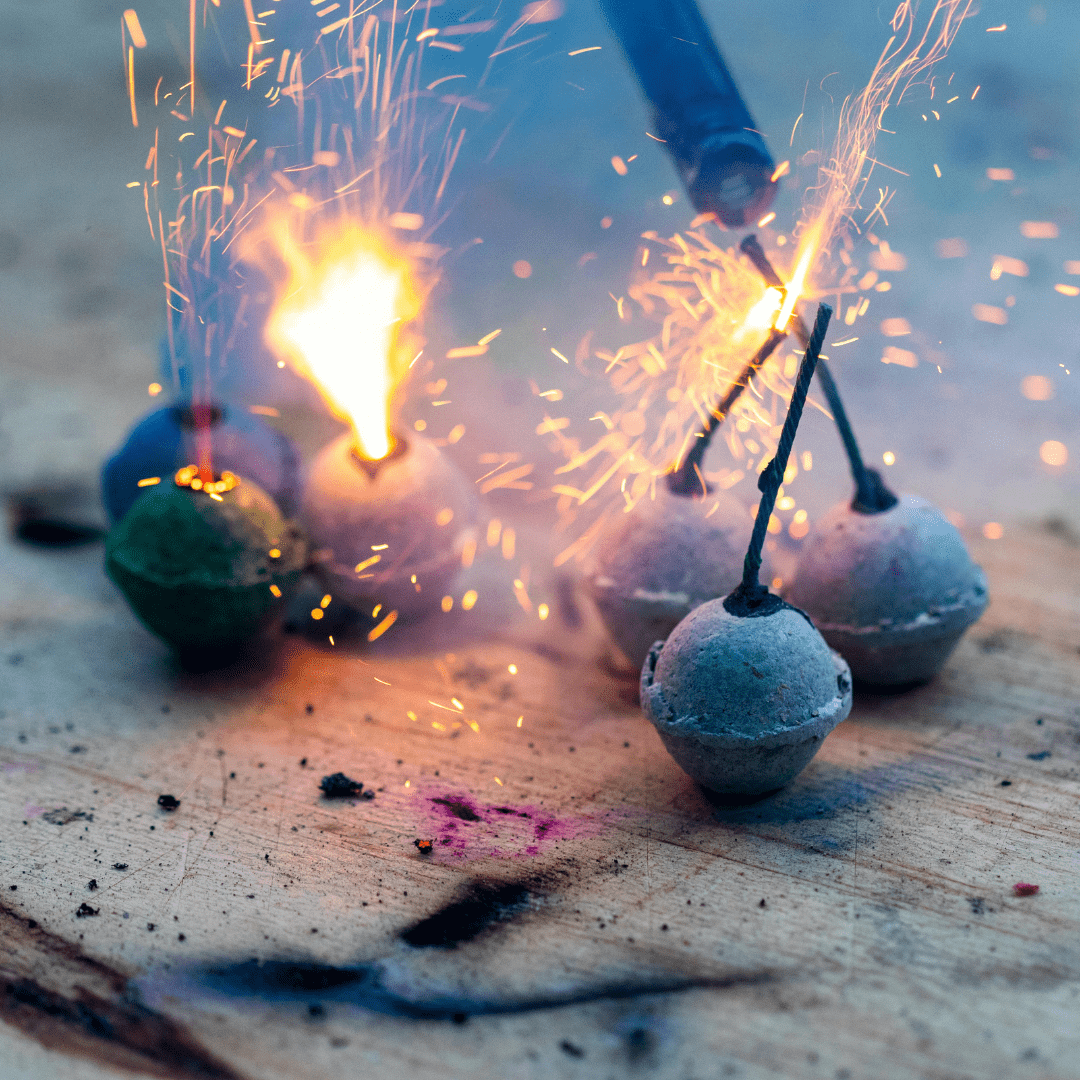 Llaman a evitar pirotecnia por riesgo de accidentes en fin de año