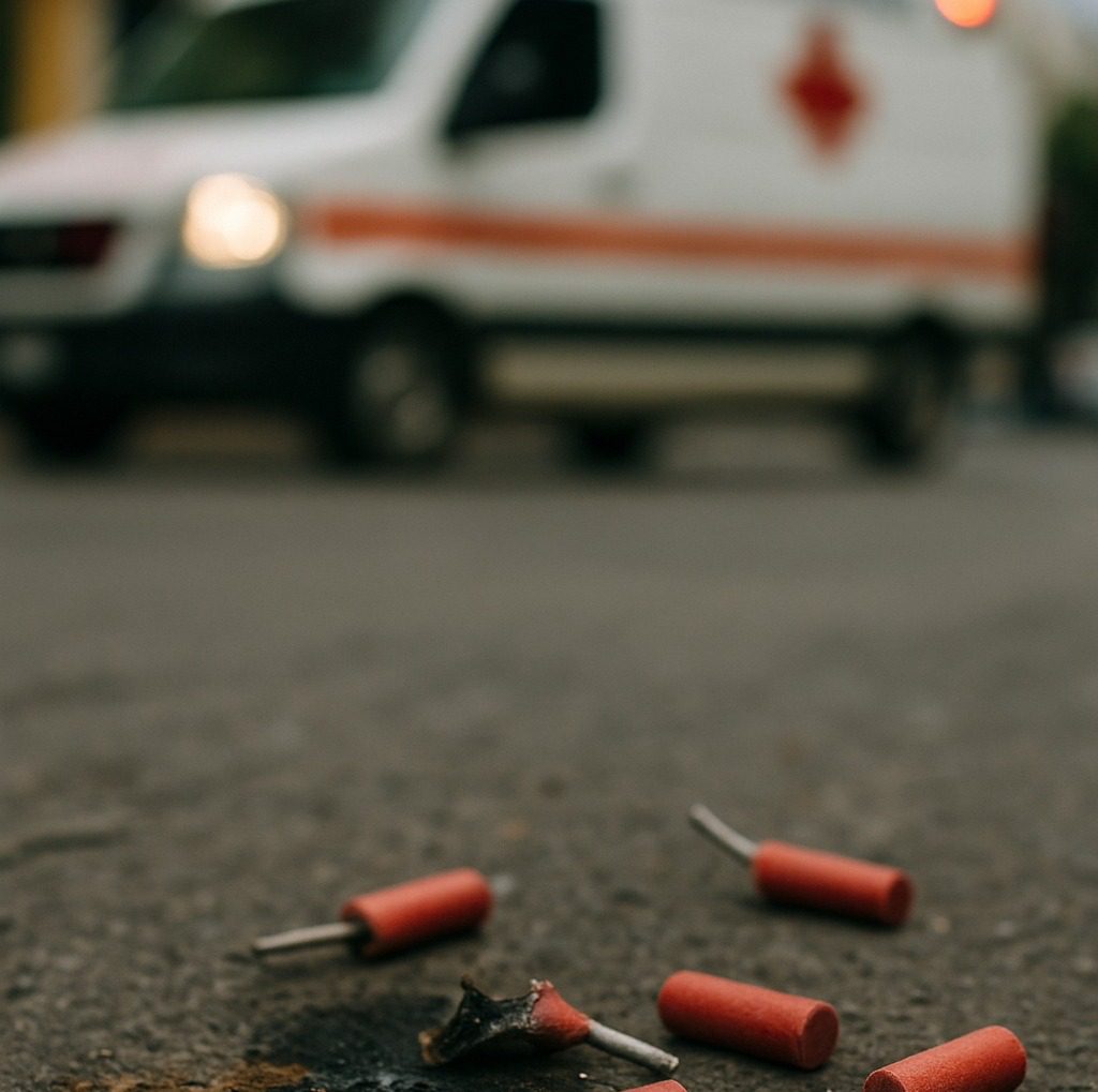 Explosión de cohete deja a niño hospitalizado en el Materno Infantil