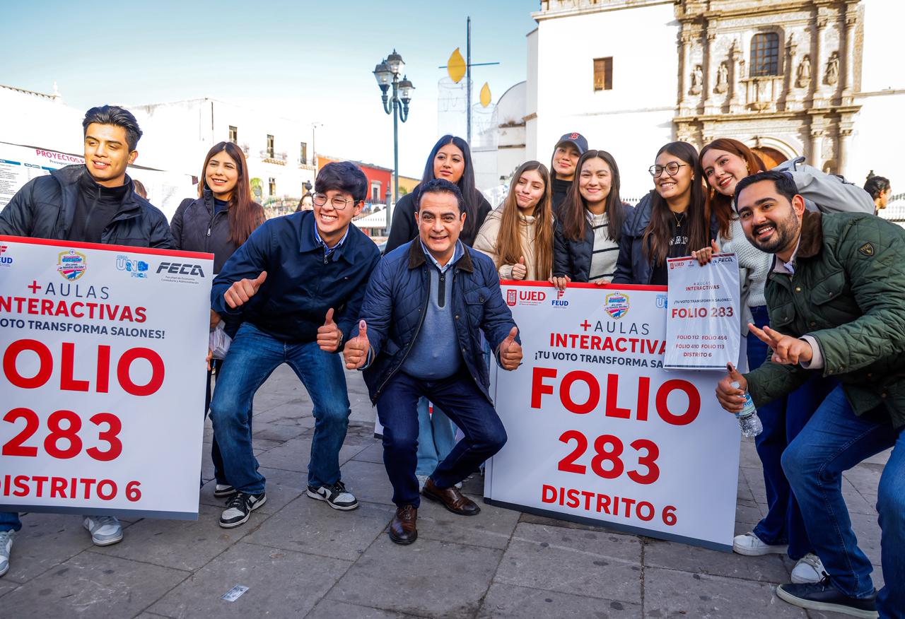 Durango vota sus obras para 2026 en el Presupuesto Participativo