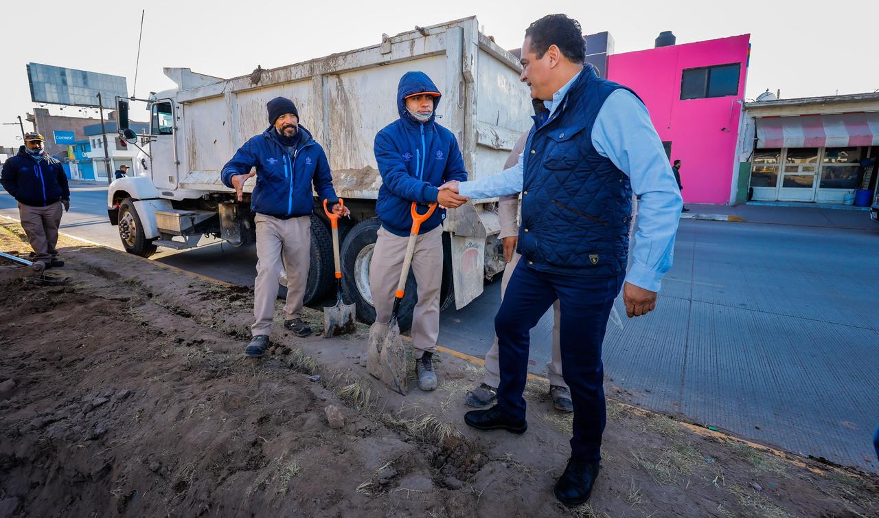 Municipio realiza limpieza de colectores pluviales para prevenir afectaciones durante las lluvias