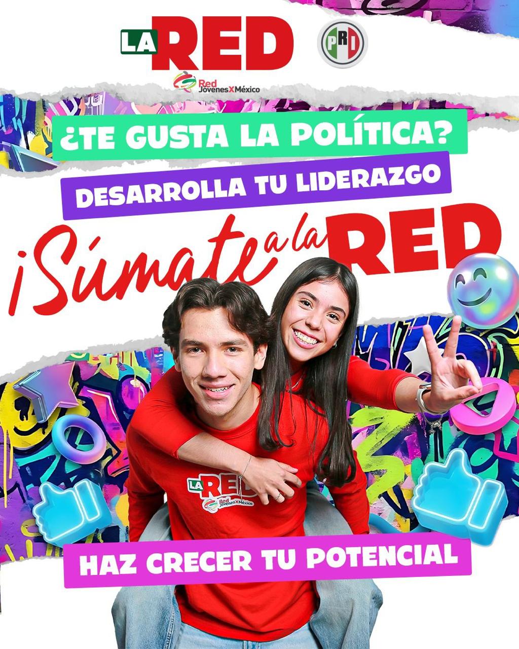 PRI lanza campaña “Súmate a La Red” para jóvenes en Durango