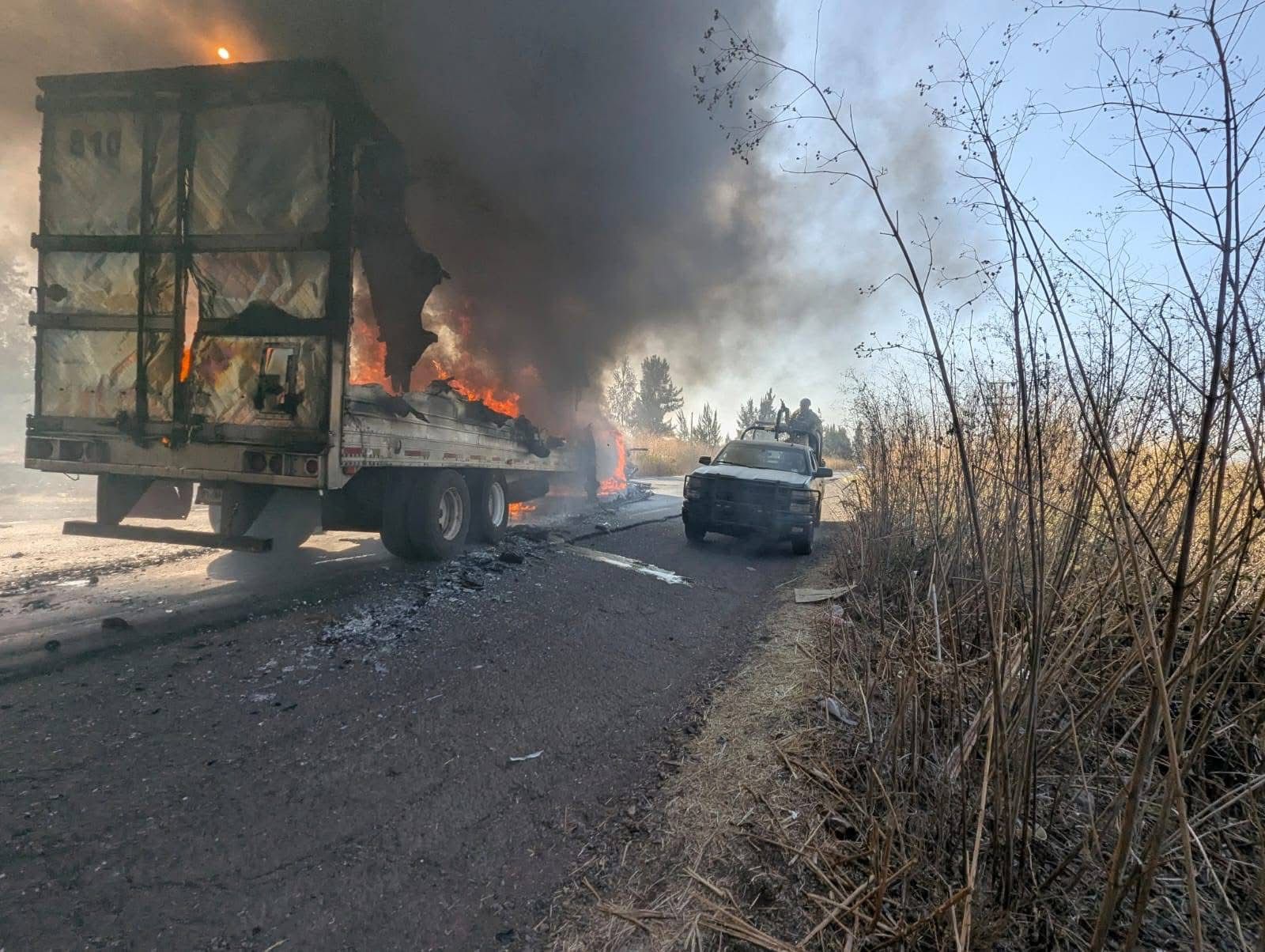 Narco bloqueos en hasta 7 estados de México