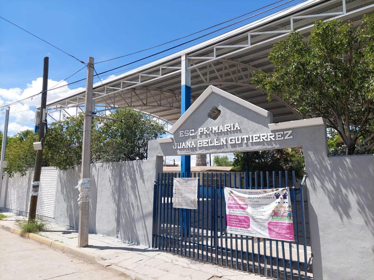 Cuatro casos de presunta violencia sexual entre alumnos en primaria Juana Belén Gutiérrez