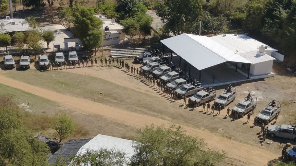 Localizan y desmantelan campamentos en Concordia; aseguran armas y equipo