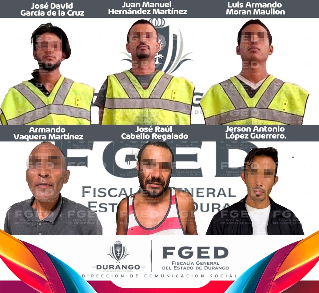 Dictan sentencia a seis personas por narcomenudeo en Gómez Palacio