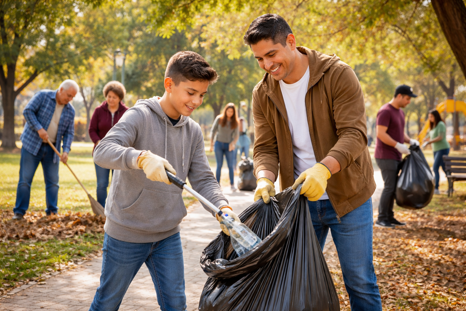 Trabajo comunitario para padres de menores infractores