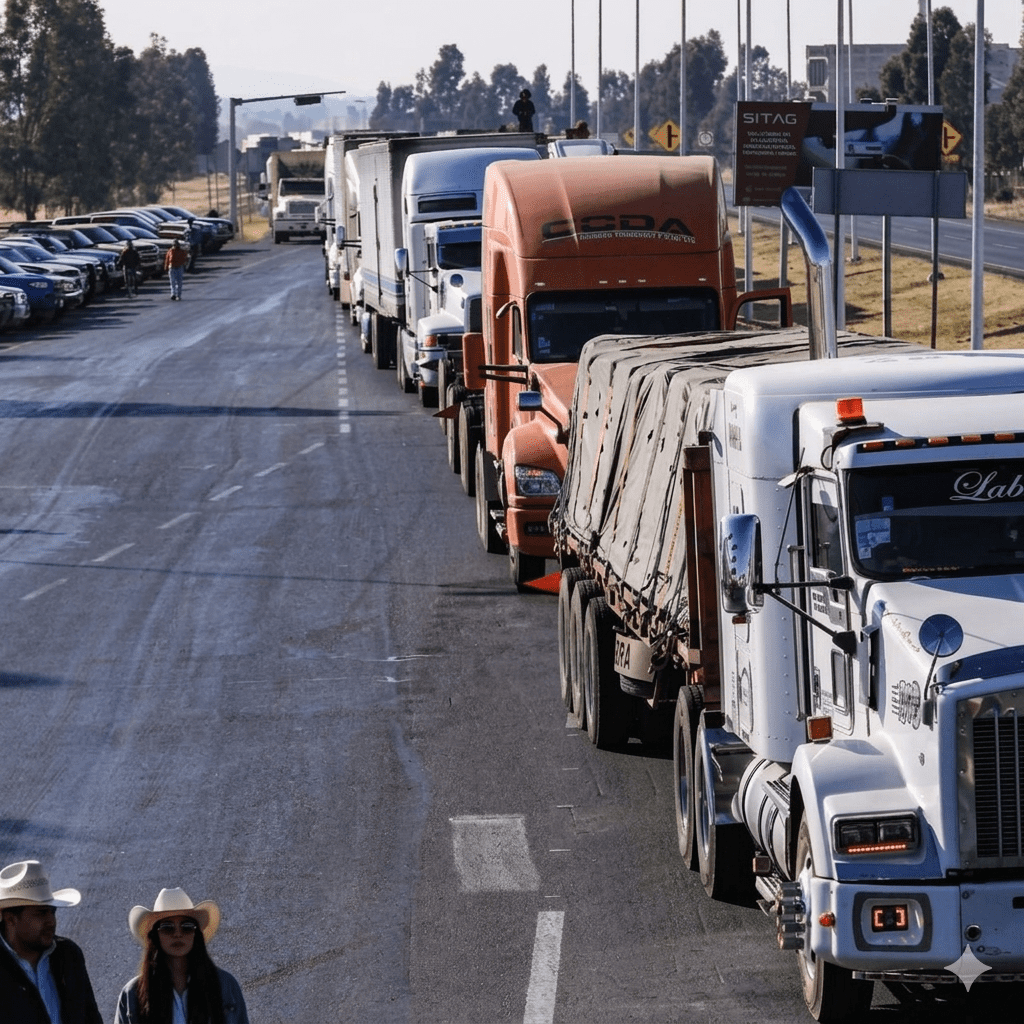 Transportistas y agricultores convocan a paro nacional, a causa de la inseguridad en las carreteras