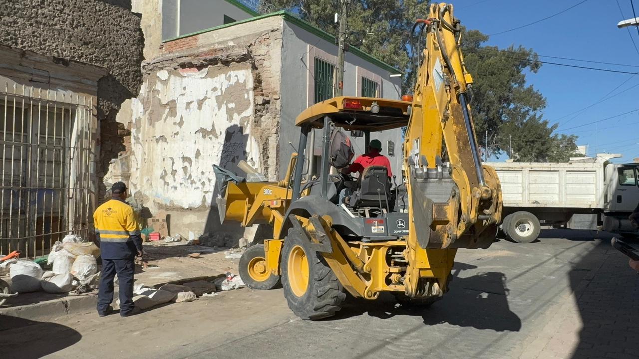 Tras denuncia de Euskera, retiran 80 toneladas de basura en Isauro Venzor