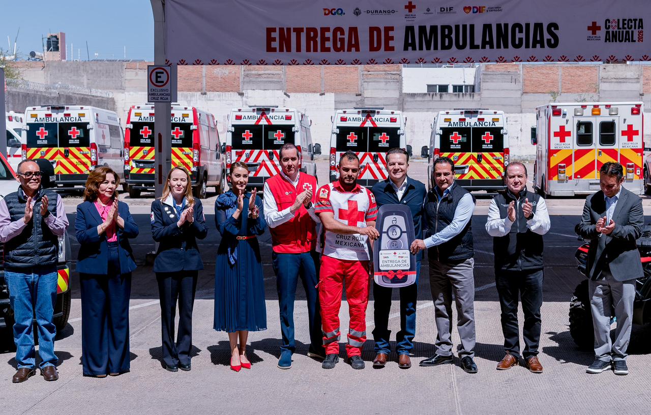 Arranca Colecta Anual 2026 de la Cruz Roja con donación de sueldo del gobernador