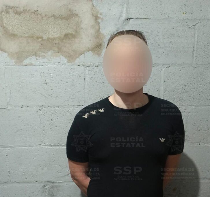 Detienen en Gómez Palacio a hombre de origen ruso con droga y tarjetas