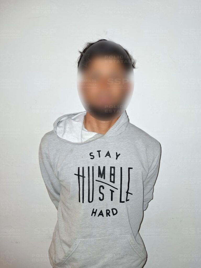 Detienen a hombre por golpear y privar de la libertad a su pareja