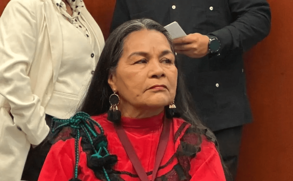 Virginia Flores, gobernadora tradicional de El Mezquital denuncia amenazas y actos de intimidación