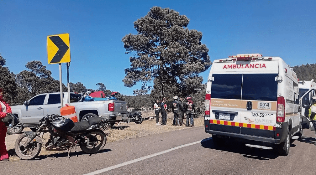 Mayores de edad resultan heridos tras accidente en la supercarretera Durango-Mazatlán