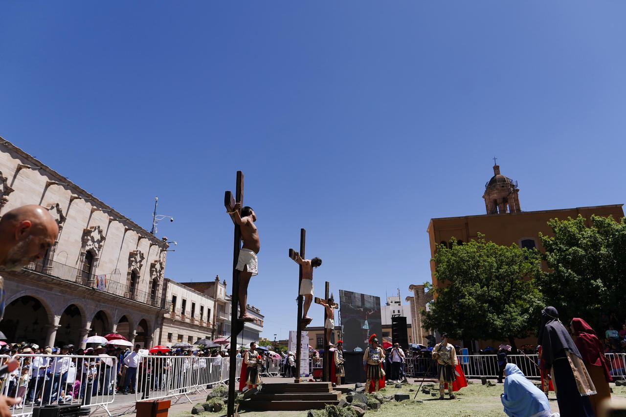 Viacrucis Viviente reúne fe y cultura