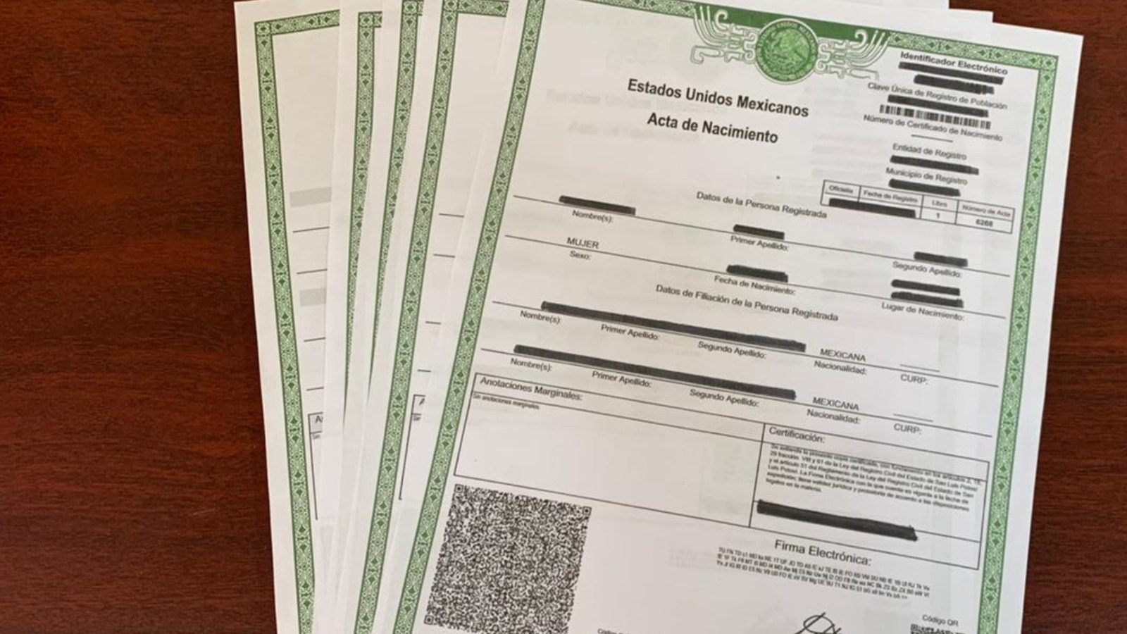 Noemí “N” fue detenida en Vicente Guerrero por venta de actas de nacimiento falsas