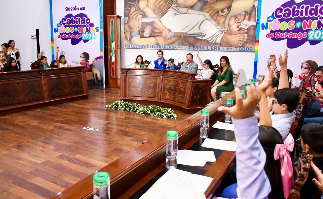 Invitan a niñas y niños a participar en Cabildo Infantil 2026 en Durango