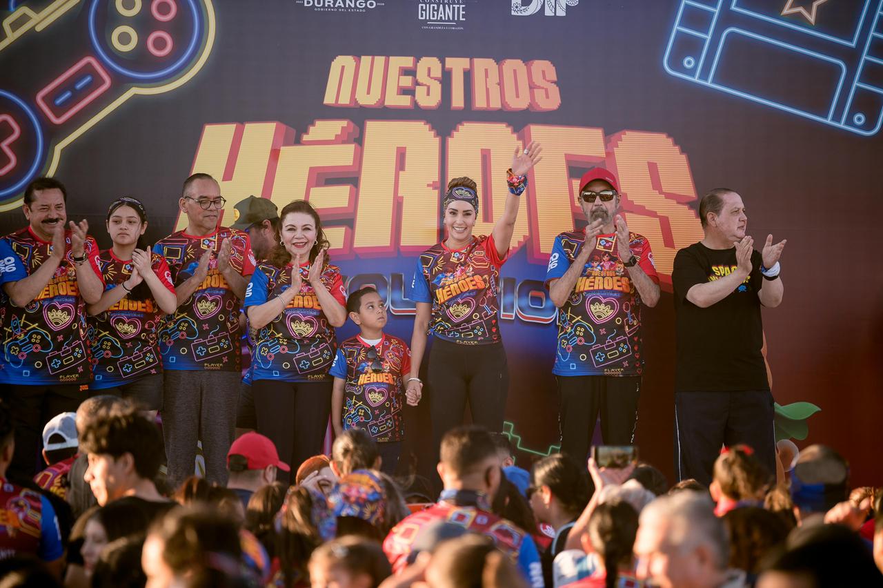 Más de 14 mil duranguenses participan en la Carrera Nuestros Héroes Evolution 2026