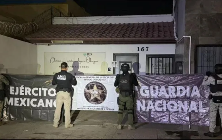 Clausuran clínica de sueros vitaminados por muerte de ocho personas en Sonora