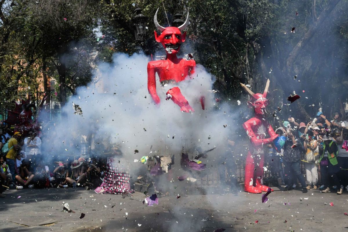 Tras manipular pirotecnia en la “quema de Judas”, un niño resulto con quemaduras graves