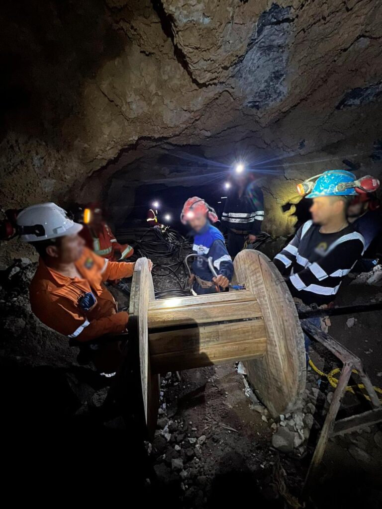 A diez días del incidente en la mina Santa Fe, continúan las labores para rescatar a tres trabajadores que permanecen atrapados.
