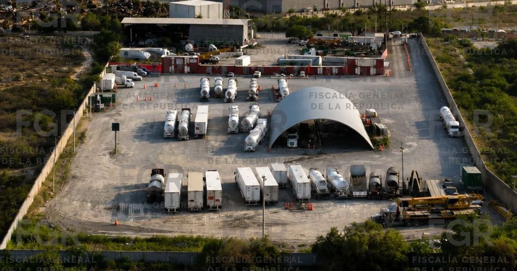 FGR asegura túnel clandestino conectado a ducto de Pemex utilizado para huachicol en Nuevo León